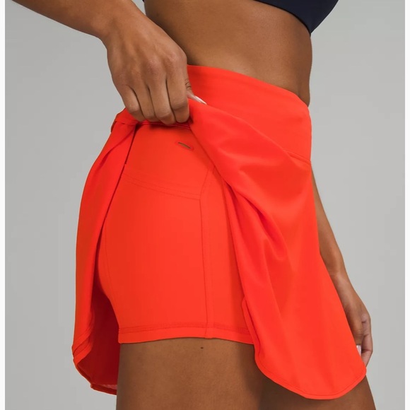 🔥LULULEMON HIGH RISE FLUTTER HEM SKIRT/SKORT-6,8,10🔥 - Picture 7 of 14